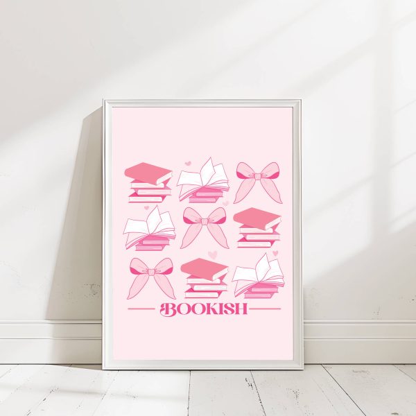 Bookish Era Wall art print